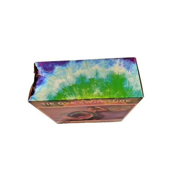 Bestway Tie Dye Swim Tube 46” X 46” New - Picture 3 of 4